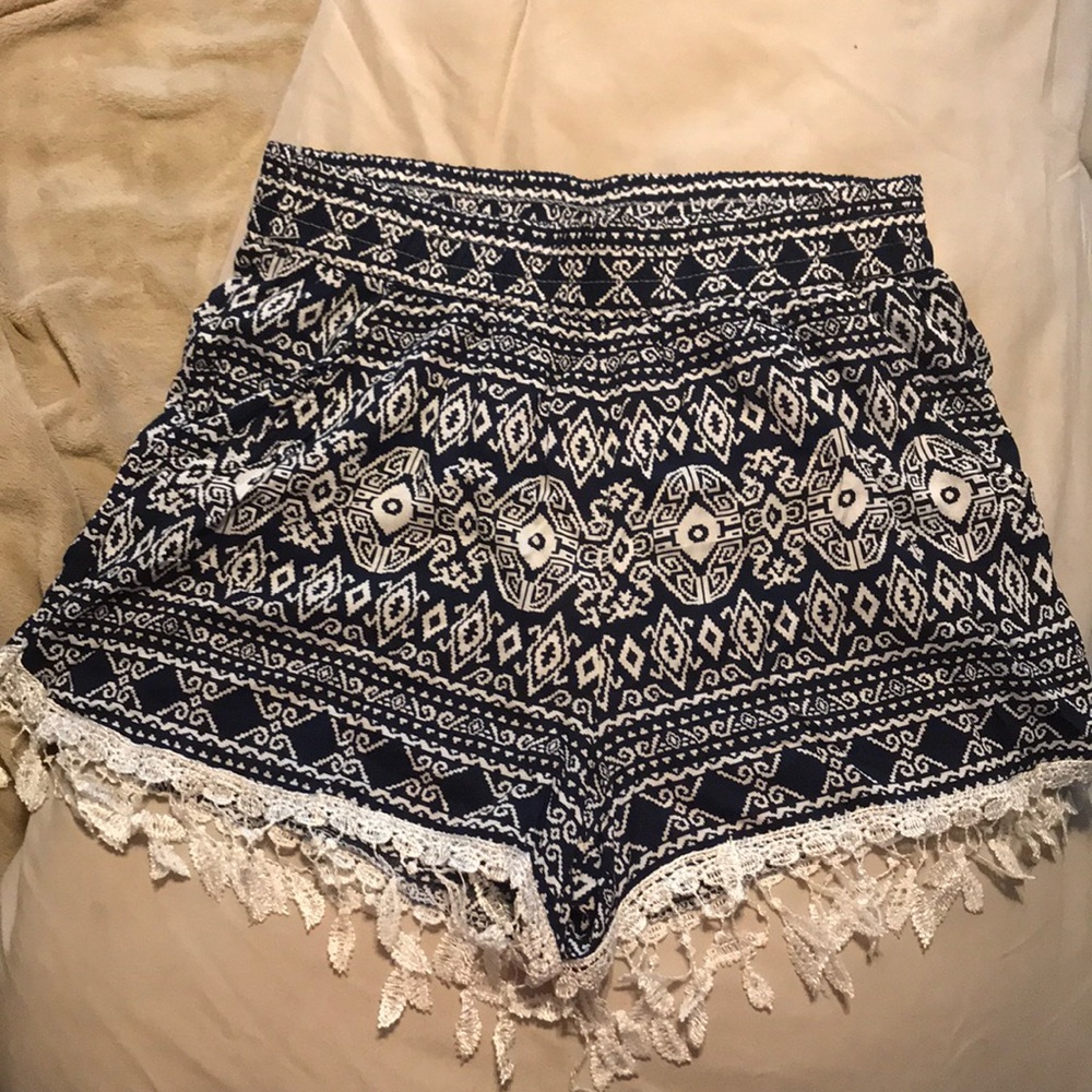 High waisted shorts